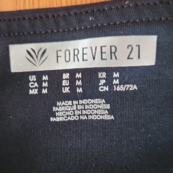Forever 21 Black Activewear Leggings Set - Picture 3 of 3